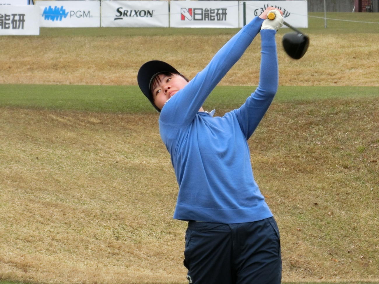 15－18女子首位に並ぶ松本來海（C）IJGA