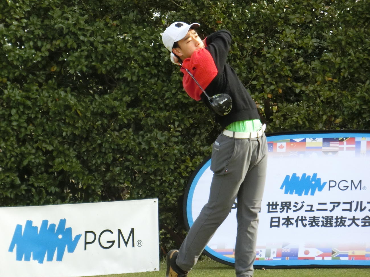 15－18男子トップの松本律太郎（C）IJGA