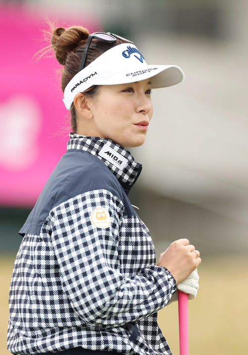 プロアマ戦に臨む藤田（撮影・前田充）