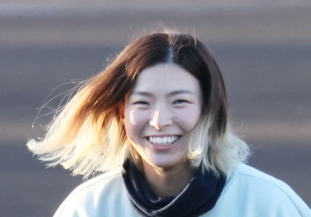 渋野日向子（2022年12月25日撮影）