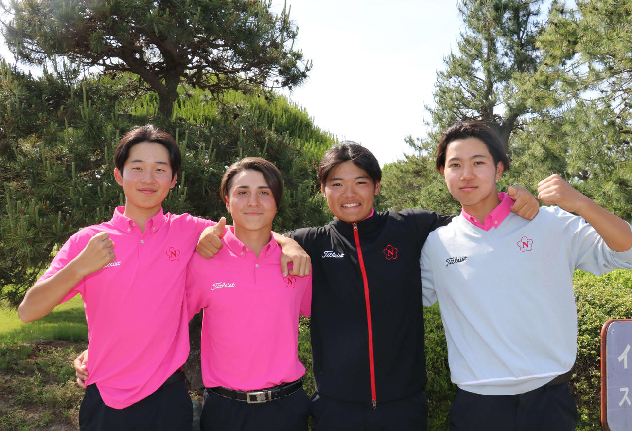 左から上村大和、宇田川理茶度、本大志、清水蔵之介