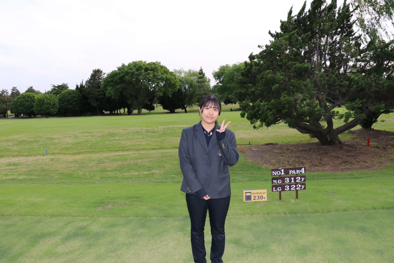 個人女子1位Tの太田瞳（明大中野八王子1年）