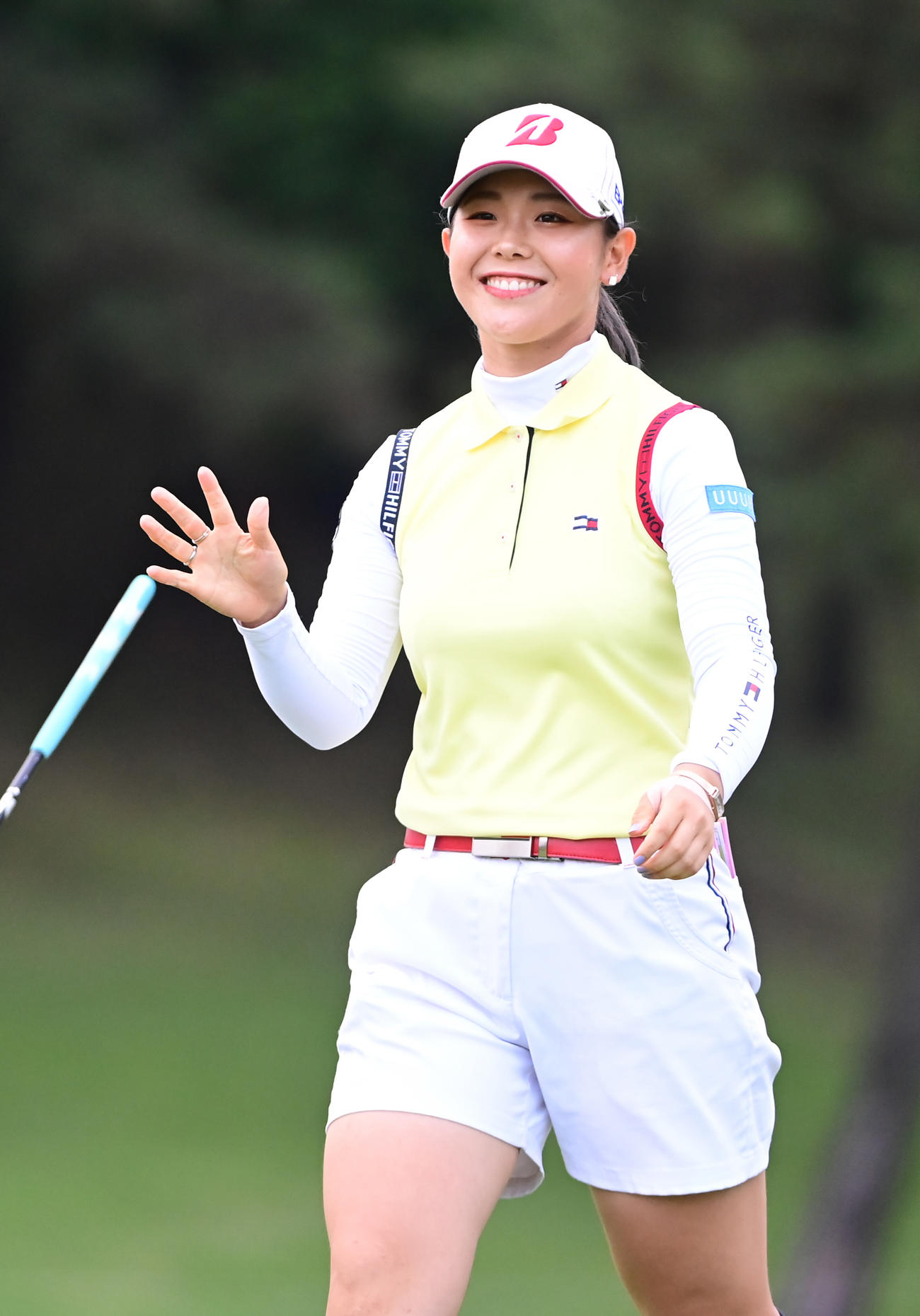 吉田優利（2021年7月撮影）
