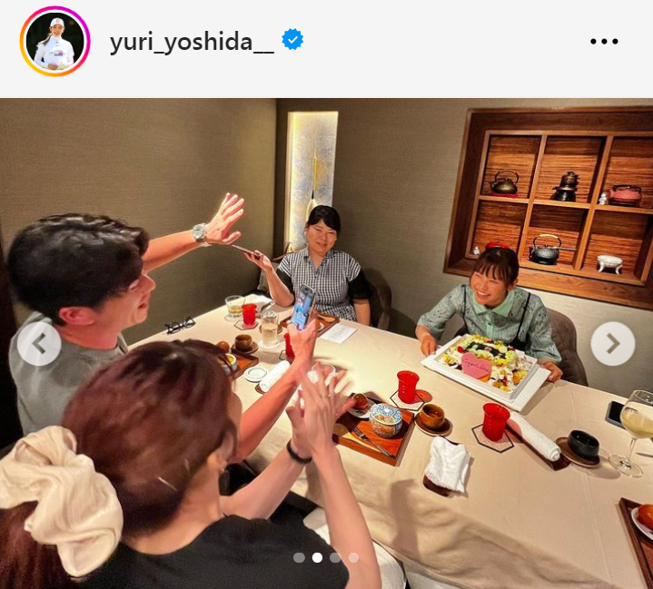 吉田優利のインスタグラムから