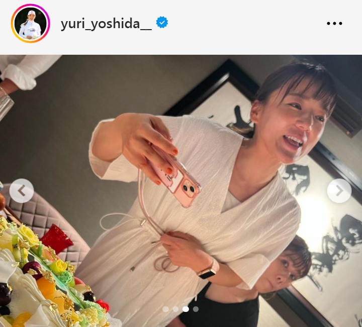 吉田優利のインスタグラムから
