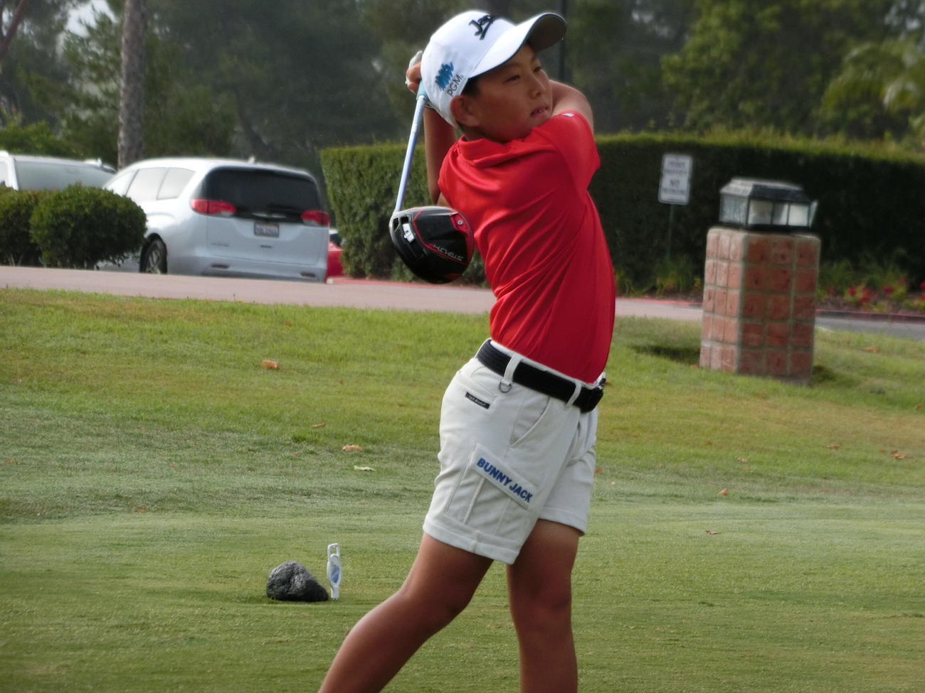 9－10男子首位スタートの福井（C）IJGA