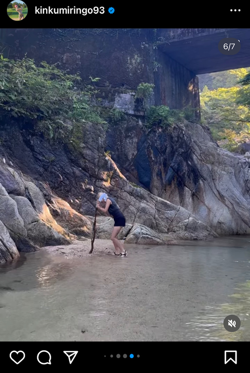 金田久美子のインスタグラムから
