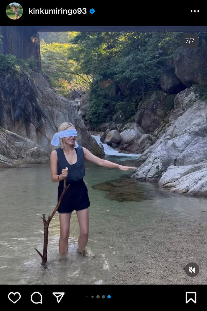 金田久美子のインスタグラムから