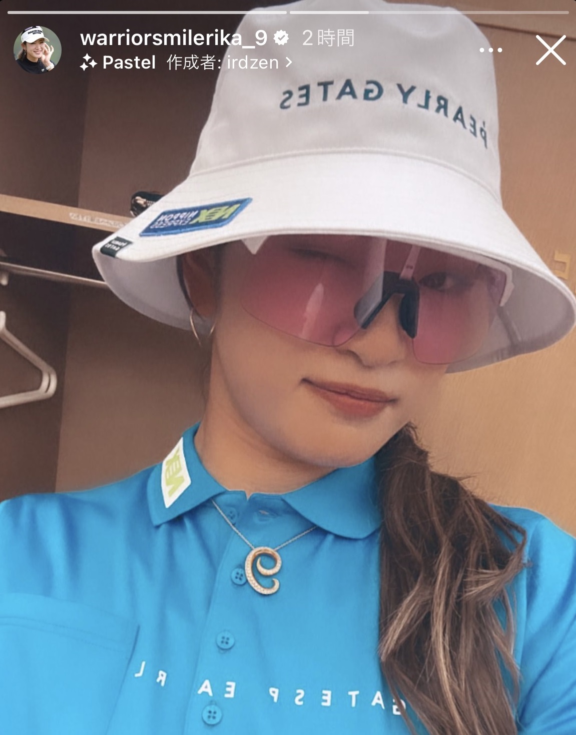 原英莉花のインスタグラムから