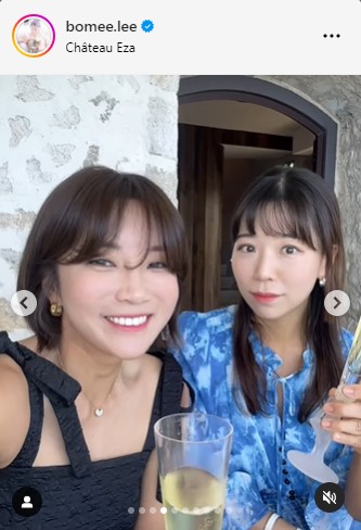 イ・ボミのインスタグラムから