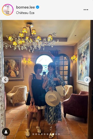 イ・ボミのインスタグラムから