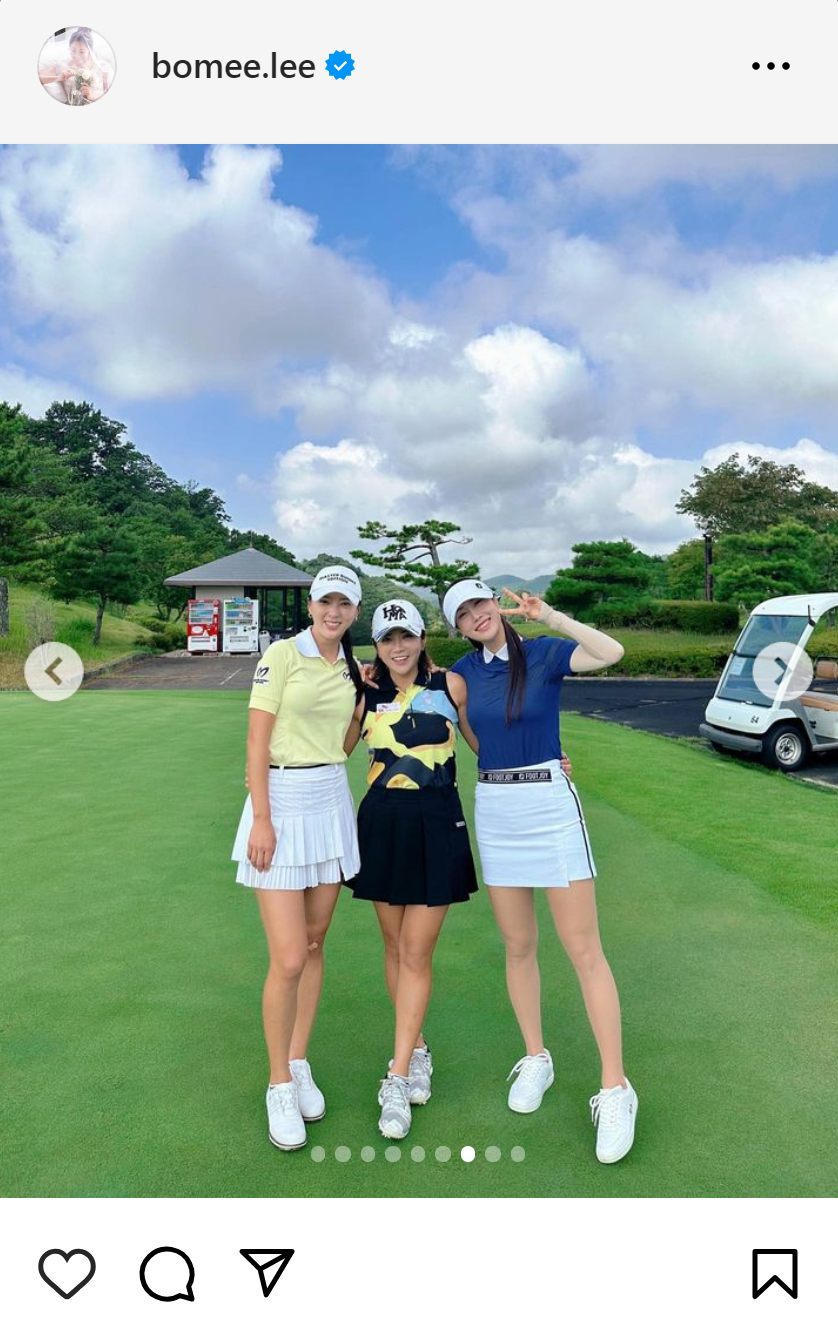 イ・ボミのインスタグラムから