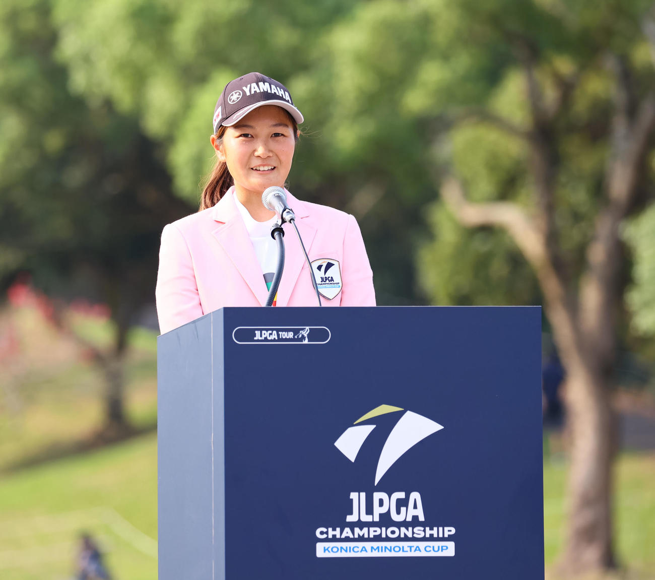 優勝した神谷そら（撮影・冨田成美）
