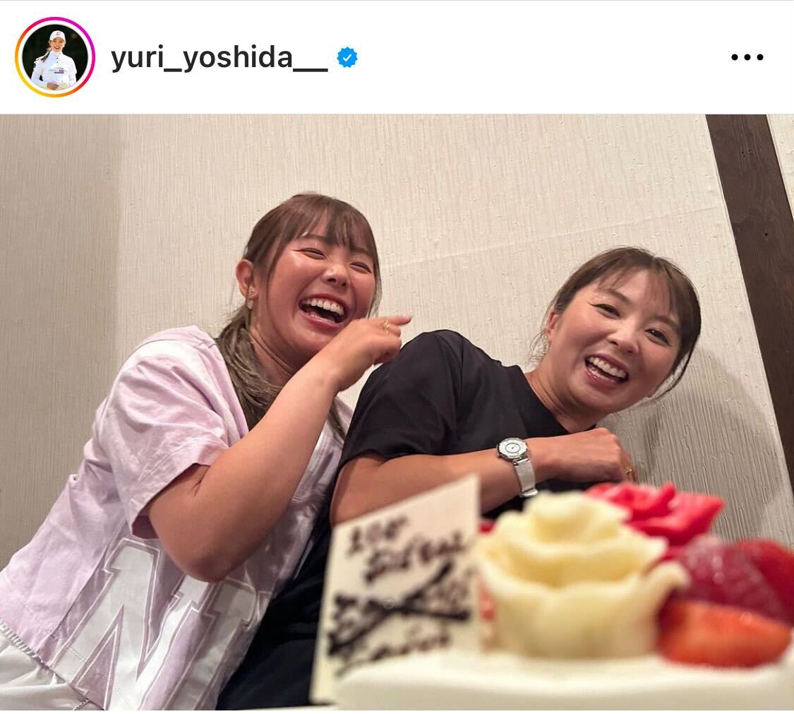 吉田優利のインスタグラムから