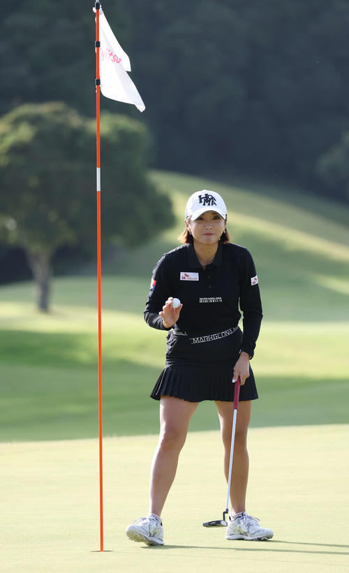 9番、パーパットを沈めたイ・ボミ（撮影・宮地輝）