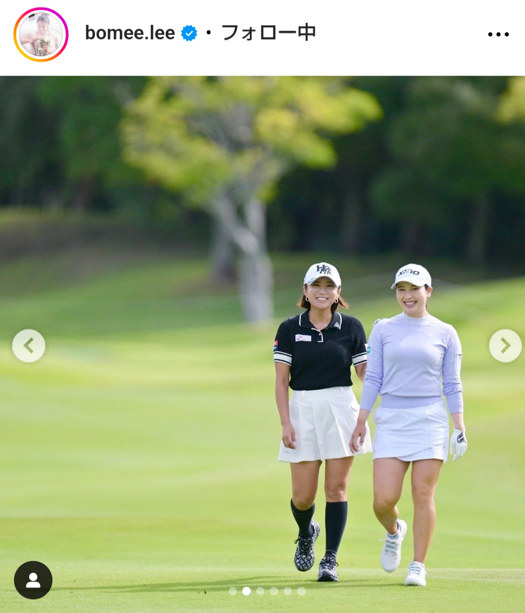 イ・ボミのインスタグラムから