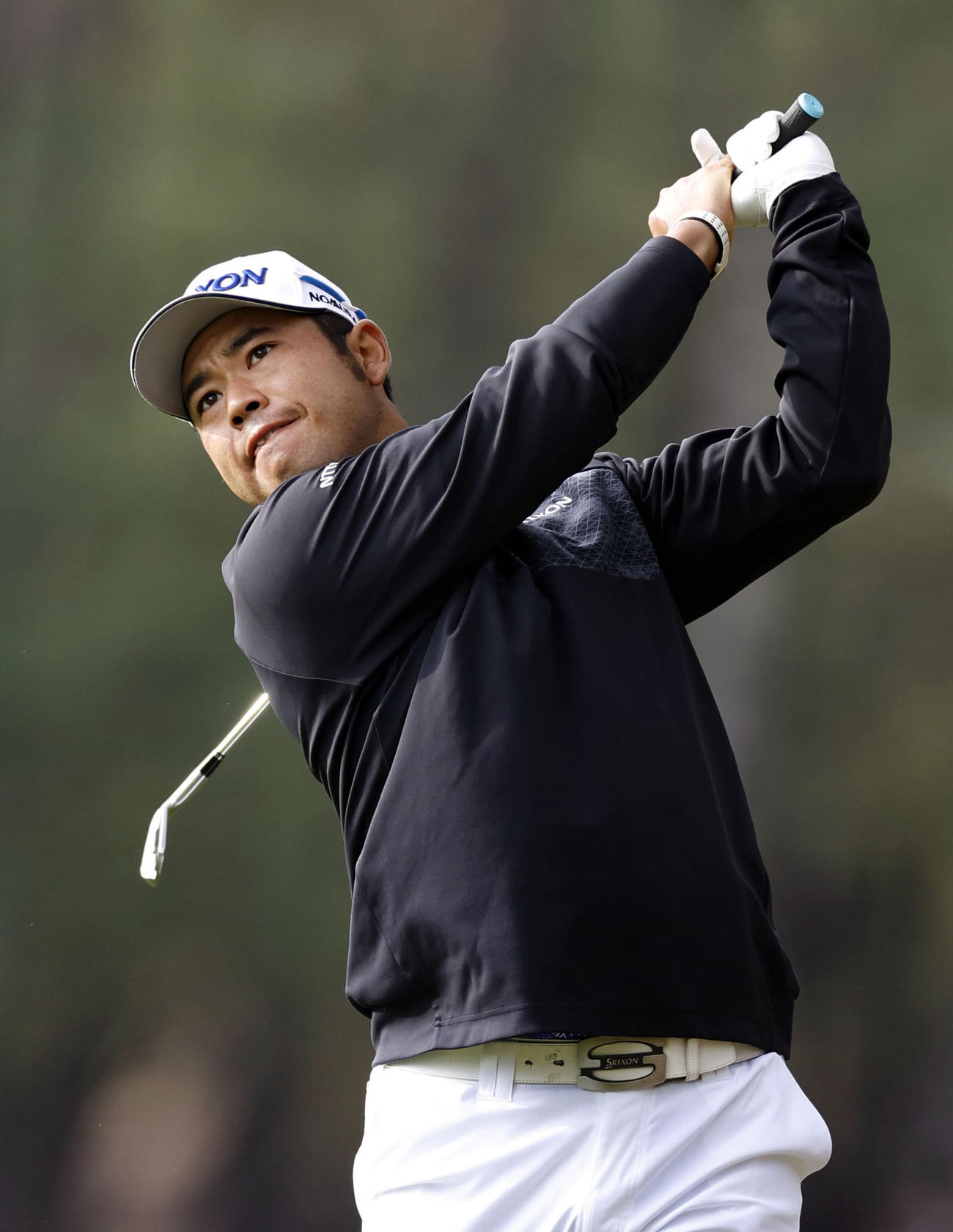 第1日、8アンダーで首位の松山英樹（共同）
