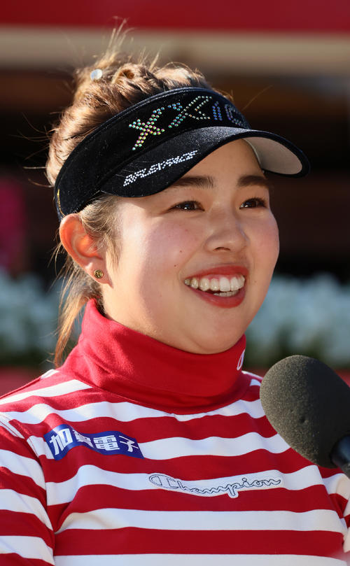 2年連続「賞金女王」山下美夢有に高校恩師賞賛「歌もうまいんかい