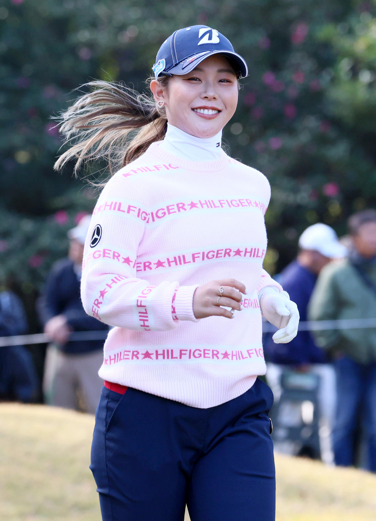 吉田優利（2023年11月26日撮影）