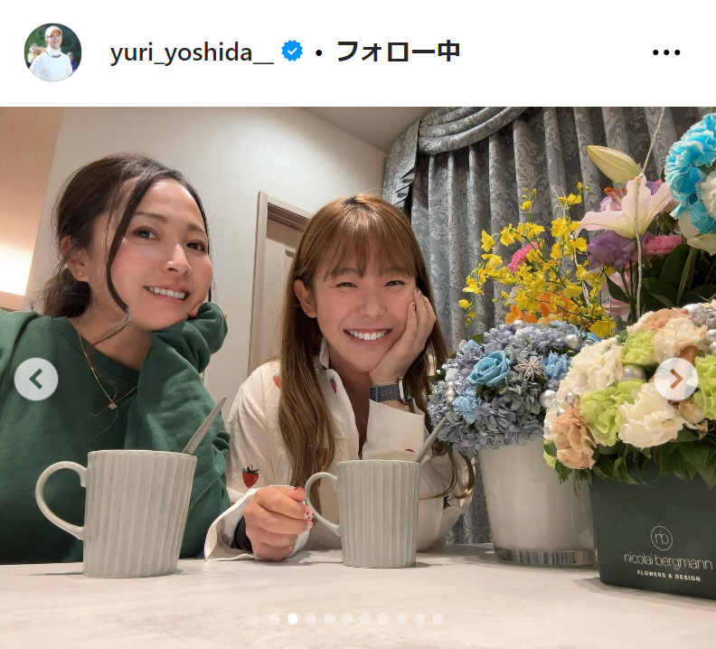 吉田優利のインスタグラムから