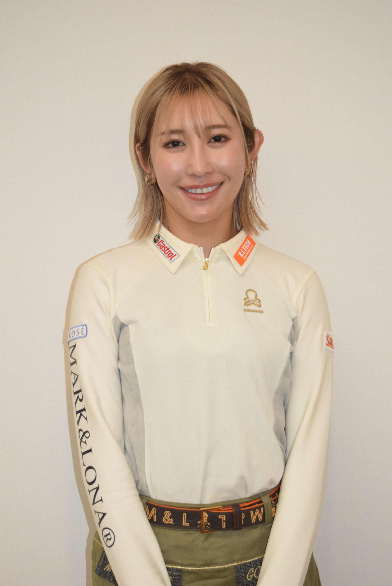 今季への意気込みを語った金田久美子（撮影・阪口孝志）