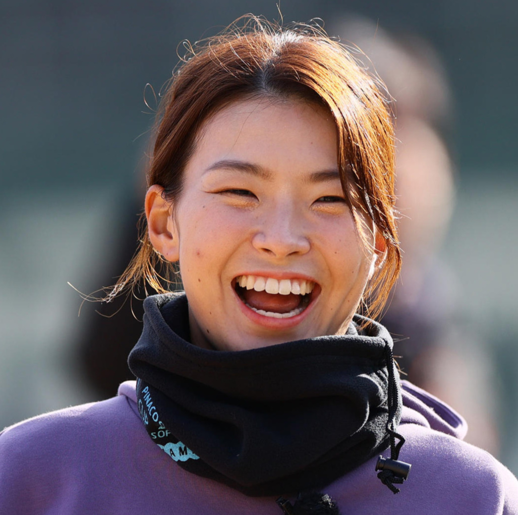 渋野日向子（2023年12月24日撮影）