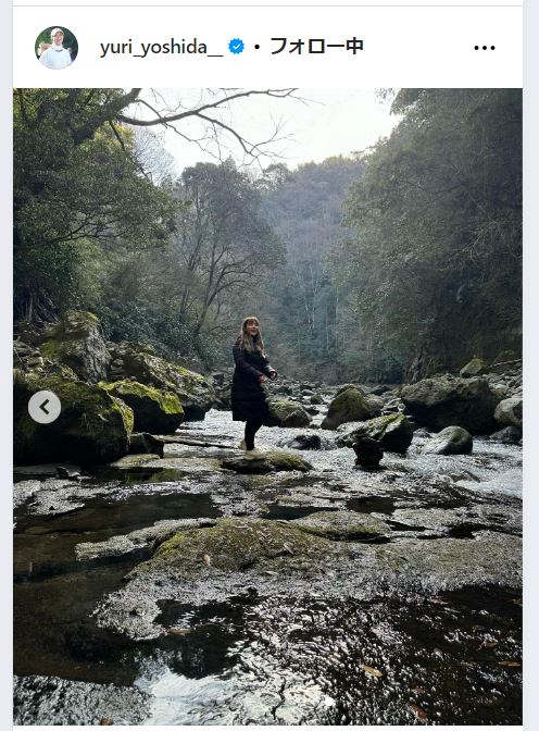 吉田優利のインスタグラムから