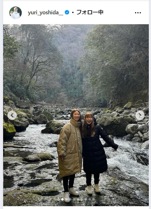 吉田優利のインスタグラムから
