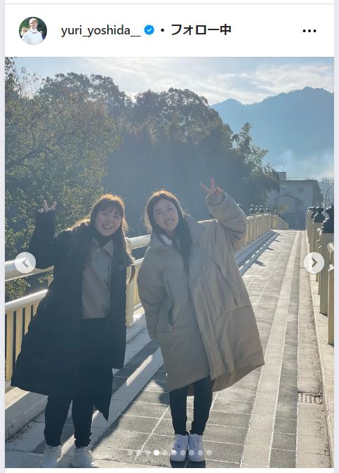 吉田優利のインスタグラムから
