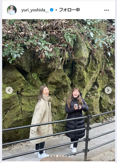 吉田優利のインスタグラムから