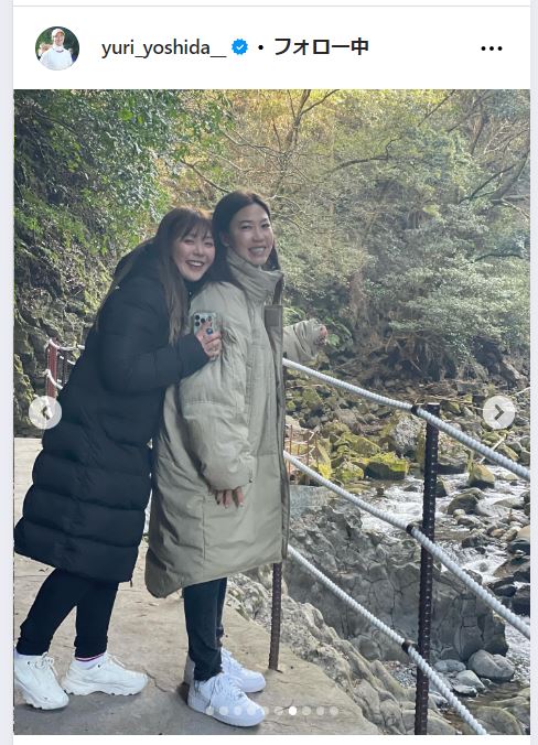 吉田優利のインスタグラムから