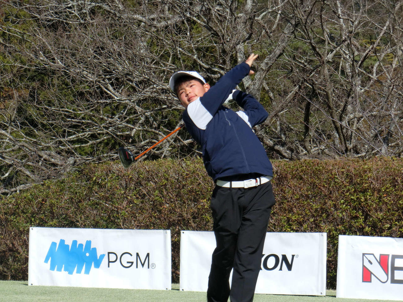 13－14の部男子1位の吉行アムロ（C）IJGA