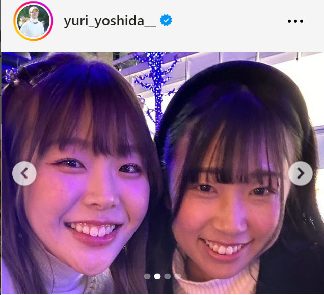 吉田優利のインスタグラムから