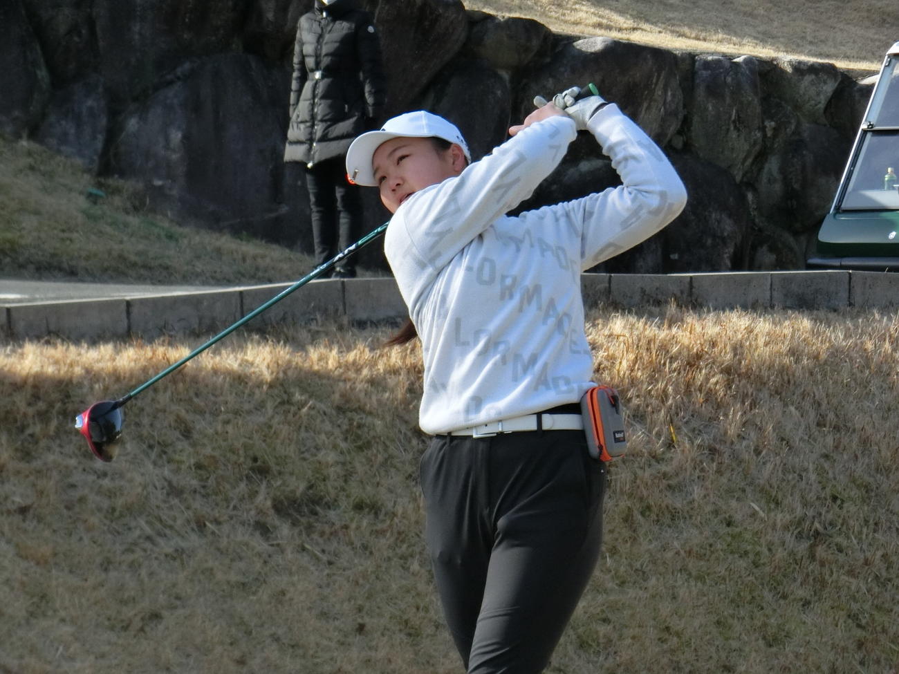 13－14歳の部女子1位の金沢玲奈（C）IJGA
