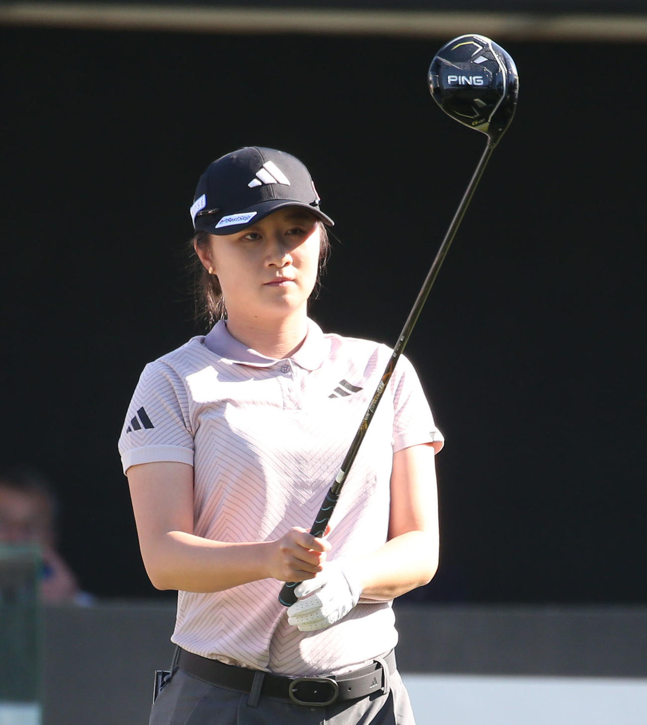 1番、狙いを定める森田（撮影・冨田成美）
