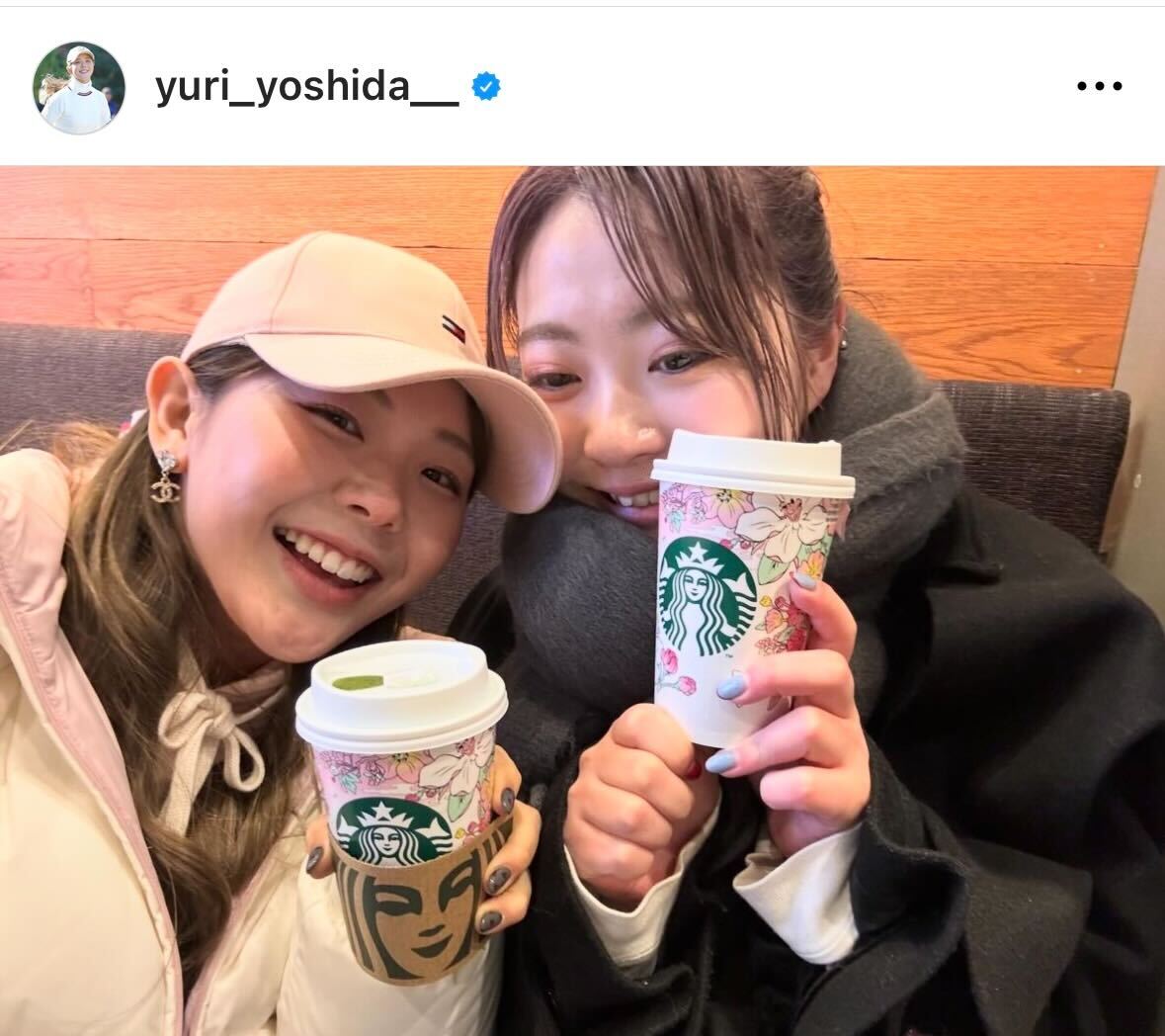 吉田優利のインスタグラムから