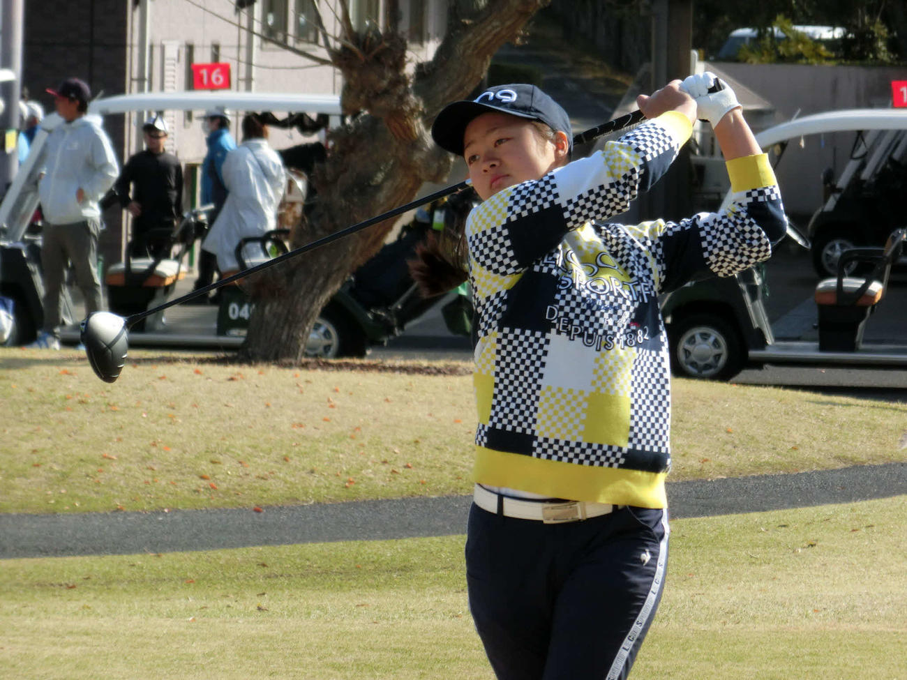 15－18歳の部女子1位の田村萌来美（C）IJGA