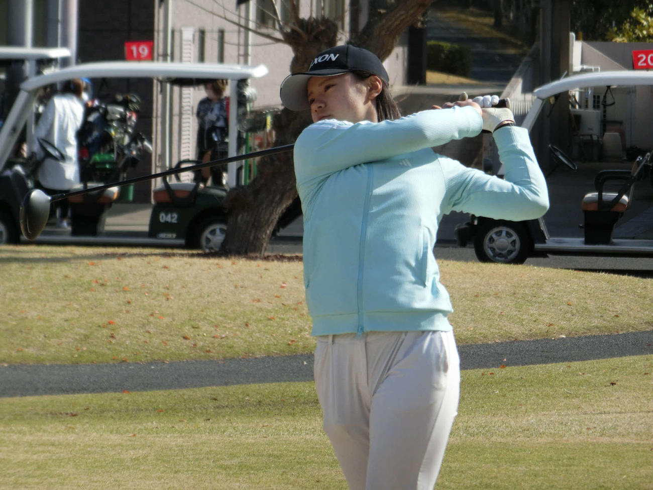 13－14歳の部女子1位の仁科優花（C）IJGA