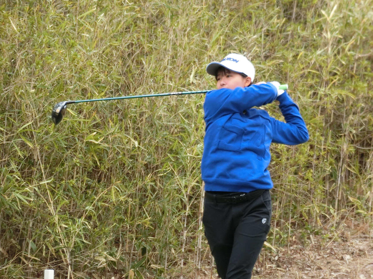 15－18歳の部女子2位の菊地弥香（C）IJGA