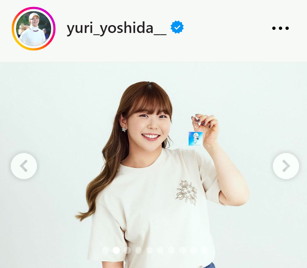 吉田優利のインスタグラムから