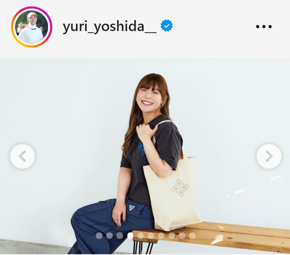 吉田優利のインスタグラムから