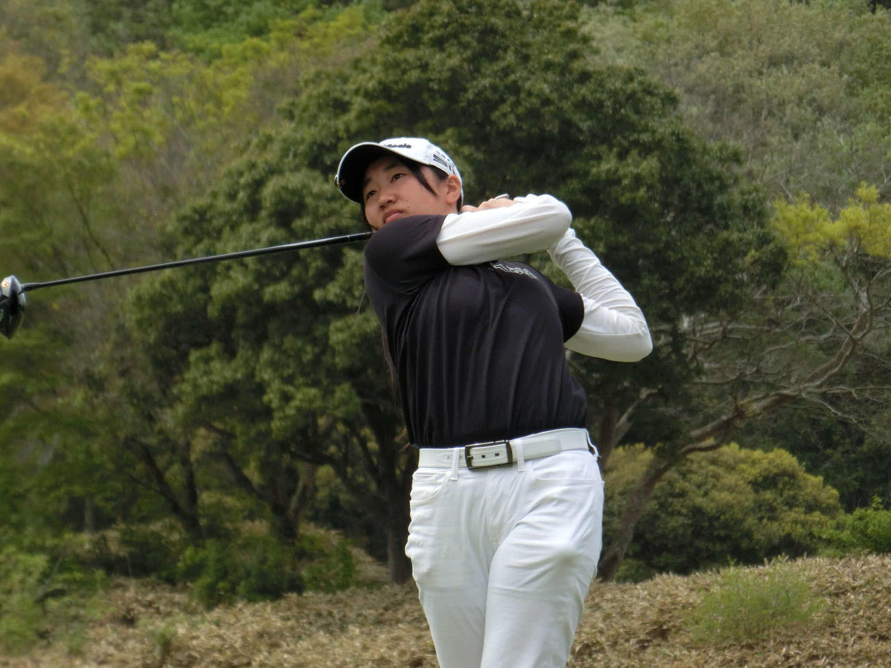 15－18歳の部女子1位の二渡行夏（C）IJGA