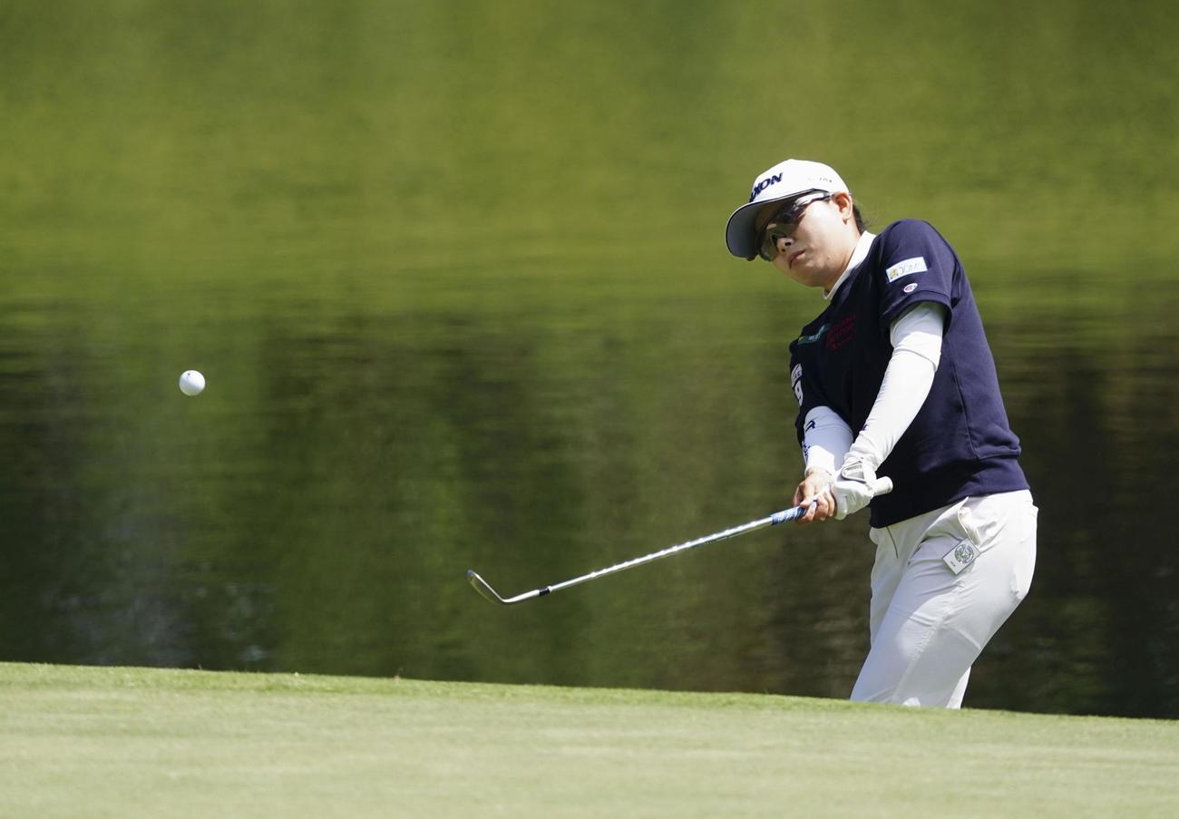 最終ラウンド、通算5アンダーで9位の勝みなみ（共同）