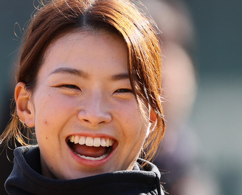 渋野日向子（2023年12月撮影）