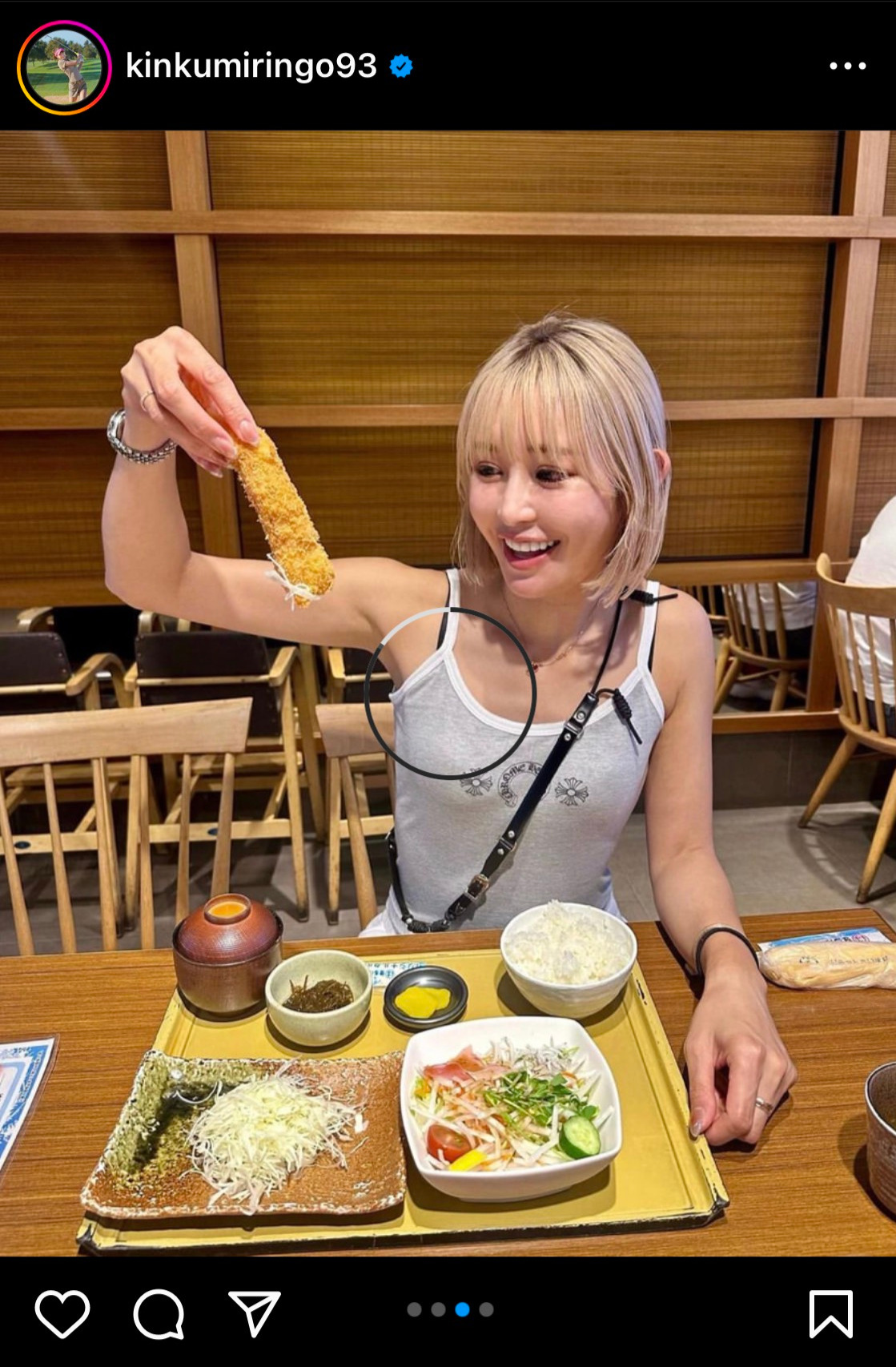 金田久美子のインスタグラムから