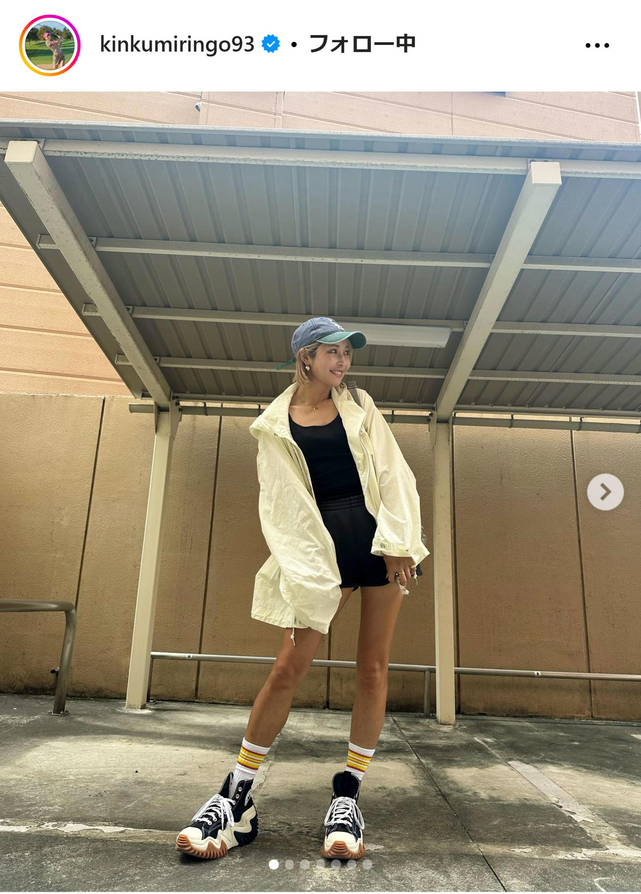 金田久美子のインスタグラムから