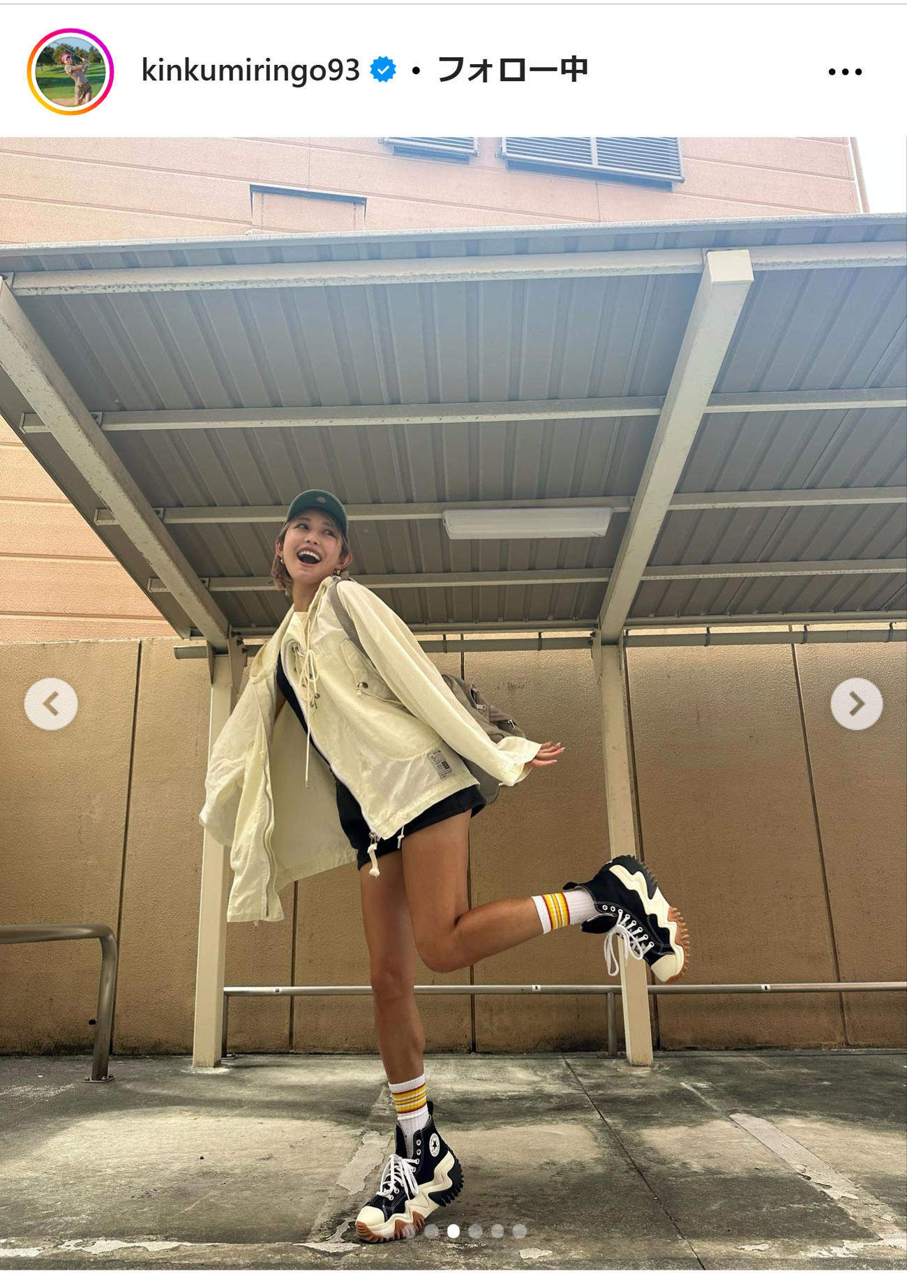 金田久美子のインスタグラムから