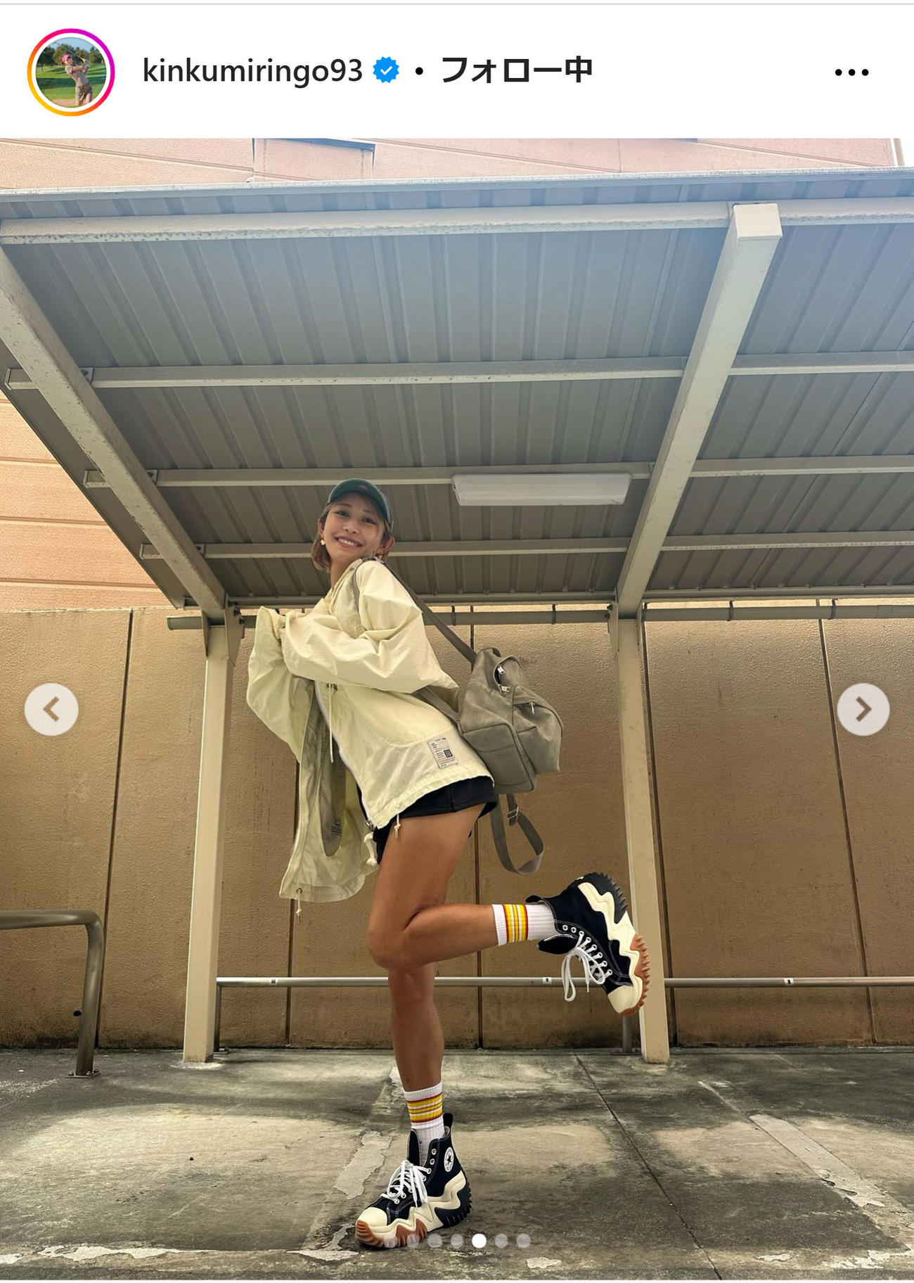 金田久美子のインスタグラムから