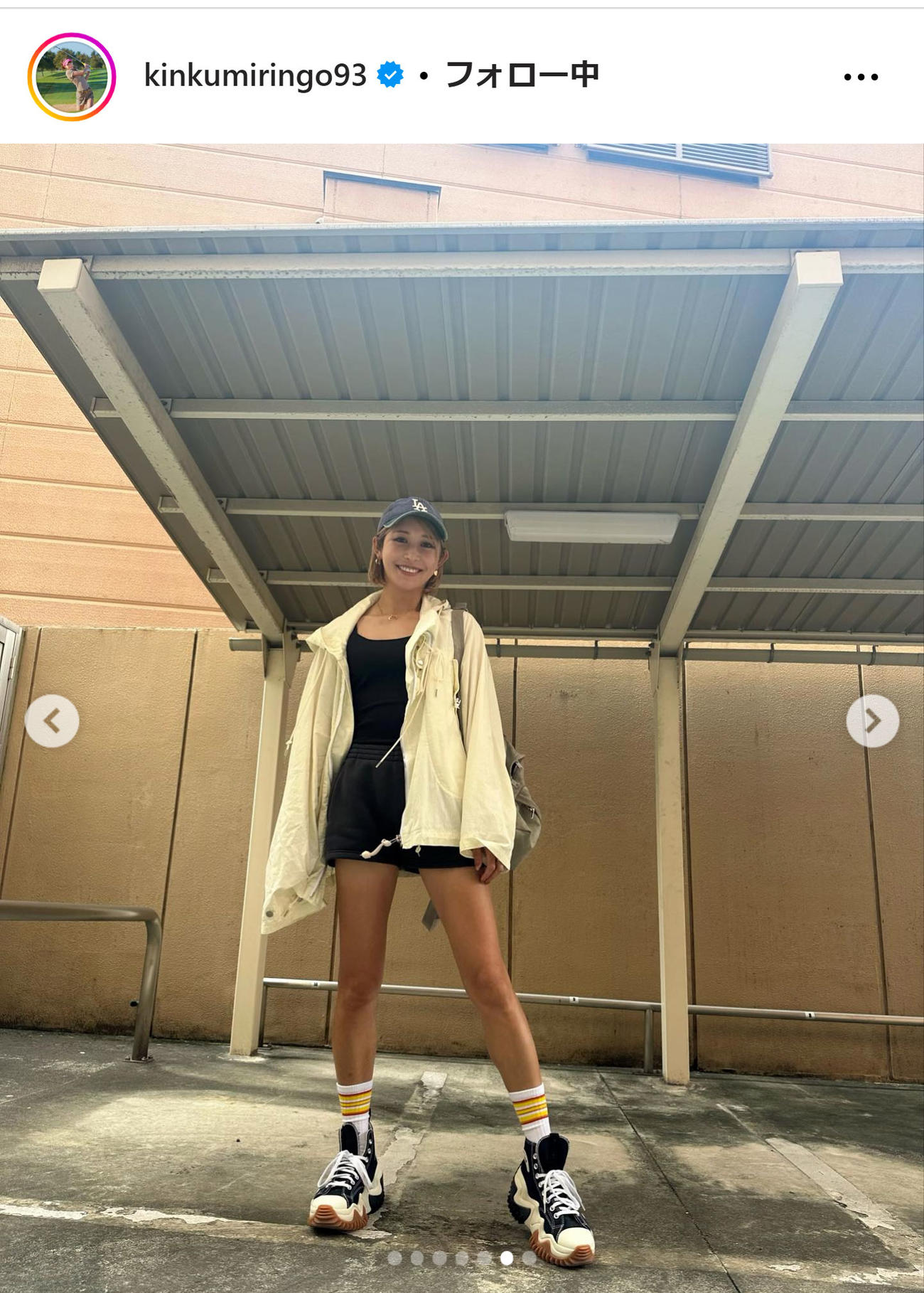金田久美子のインスタグラムから