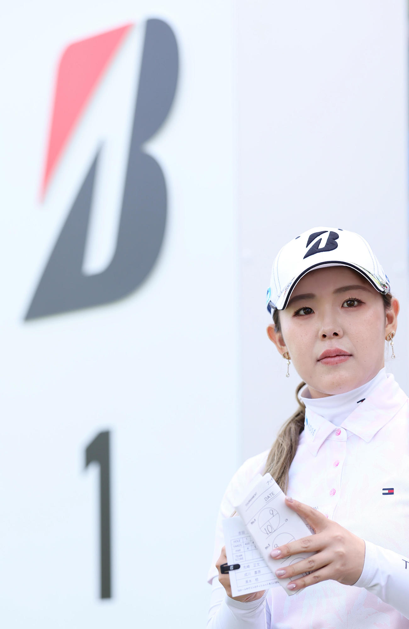 プロアマ戦に臨む吉田優（撮影・足立雅史）